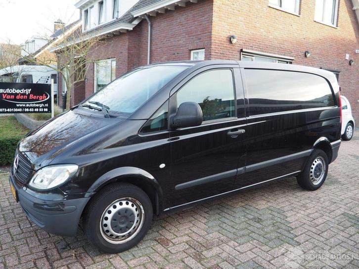 Mercedes-Benz Vito 109CDI 320Lang Amigo (bj 2009), Auto diversen, Schadeauto's, Mercedes-Benz, Handgeschakeld, Diesel, Overige carrosserieën