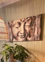 2 Luik schilderij Juul Hoes - Boeddha, Ophalen