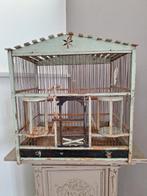 Brocante/ Landelijke vogelkooi, Dieren en Toebehoren, Vogels | Hokken en Kooien, Ophalen, Metaal, Vogelkooi
