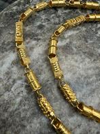 Prachtige 18k Gouden Schakelketting, Ophalen of Verzenden, Nieuw, Goud, Goud