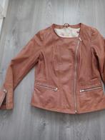 Als nieuw Piet Zoomers leren jas maat 44, Ophalen of Verzenden, Zo goed als nieuw, Maat 42/44 (L), Bruin