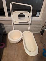 Babybadje met Standaard en Tummy Tub, Gebruikt, Badje, Standaard, Ophalen