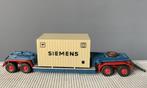 WIKING 503 dieplader met lading SIEMENS 1:87 | HO, Hobby en Vrije tijd, Modelauto's | 1:87, Ophalen of Verzenden, Gebruikt, Bus of Vrachtwagen