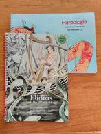 2 lesboeken voor beginnende harp spelers (kind), Gebruikt, Overige genres, Les of Cursus, Overige instrumenten
