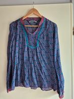 Hilfiger Denim Blouse XL Paars/Blauw, Kleding | Dames, Hilfiger Denim, Paars, Maat 42/44 (L), Ophalen of Verzenden