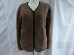 FREEQUENT bruin stretch borgvest - maat M, Maat 38/40 (M), Verzenden, Zo goed als nieuw, Bruin