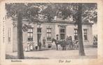 U730 Ter aar Gem Nieuwkoop - paard en wagen Raadhuis MOOI -, Verzamelen, Ansichtkaarten | Nederland, Ophalen of Verzenden, Voor 1920