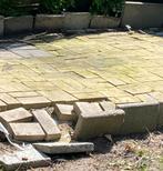 Kalkzandstenen 8 m2 gratis, Ophalen of Verzenden, Zo goed als nieuw, Beton, Terrastegels