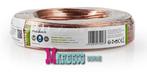Luidsprekerkabel, 2x 1,50 mm², 25 m, Speaker, Transparant, 10 meter of meer, Nedis, Nieuw, Info@marbeco.nl