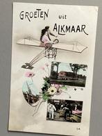 Ansichtkaarten met vliegtuig ca. 1911 (Alkmaar)