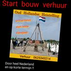 Start-bouw eerste-paal-feest op locatie bouwplaats heiblok, Ophalen of Verzenden, Overige