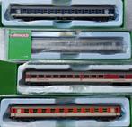 Set DB sneltreinrijtuigen, Arnold N, Hobby en Vrije tijd, Modeltreinen | N-Spoor, Arnold, Gelijkstroom, Verzenden, Wagon