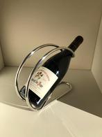 Zeer decoratieve verzilverde wijnfleshouder, Ophalen of Verzenden, Zo goed als nieuw, Minder dan 5 flessen, Metaal