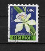 Belize 1998 bloem orchidee kerst, Verzenden, Gestempeld, Midden-Amerika