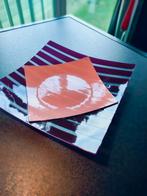 Duitsland Schott Zwiesel Schaal Glas Paars Lila Transparant, Ophalen of Verzenden