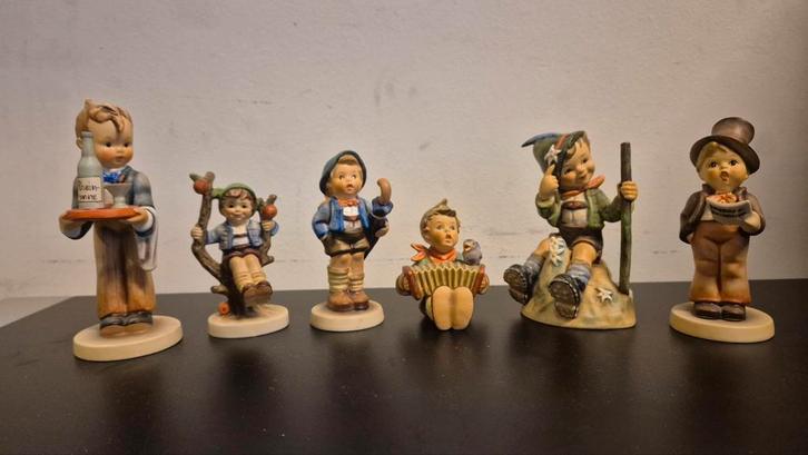 Hummel beeldjes – mooie set van 6 – origineel Goebel, Verzamelen, Beelden en Beeldjes, Zo goed als nieuw, Hummel, Ophalen of Verzenden