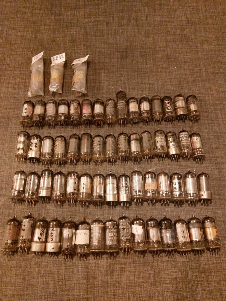 63x Rimlock Radio Buizen, Antiek en Kunst, Antiek | Tv's en Audio, Ophalen of Verzenden