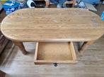 Salontafel, Huis en Inrichting, Tafels | Bijzettafels, Ophalen, Gebruikt, Ovaal, 75 cm of meer