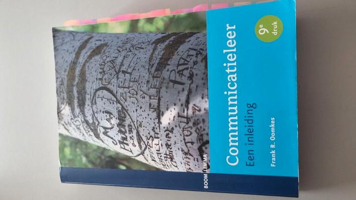 Frank R. Oomkes - Communicatieleer, Boeken, Wetenschap, Gelezen, Ophalen of Verzenden