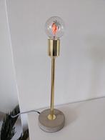 Vintage lamp, Huis en Inrichting, Lampen | Tafellampen, Ophalen, Gebruikt, Metaal, Minder dan 50 cm