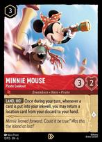 Disney Lorcana Promo - P2-012 - Minnie Mouse - Pirate Lookou, Ophalen of Verzenden, Nieuw, Losse kaart, Foil