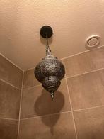 Oosterse lamp zilver, Huis en Inrichting, Lampen | Hanglampen, Ophalen, Zo goed als nieuw, Minder dan 50 cm