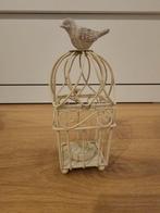 Vintage bird cage candle holder, Ophalen of Verzenden, Zo goed als nieuw