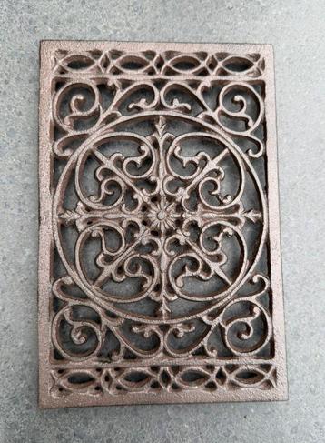 Onderzetter, treefje rechthoek, gietijzer, kerst, stoer beschikbaar voor biedingen