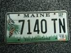 Kentekenplaat licenseplate Maine Bird 1 USA, Ophalen of Verzenden, Gebruikt, Auto's
