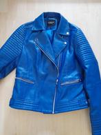DMES JASJE LEER, Blauw, Maat 42/44 (L), Ophalen of Verzenden, Zo goed als nieuw