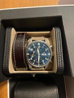 IWC Le Petit Prince Chronograph, Leer, Staal, Polshorloge, Zo goed als nieuw