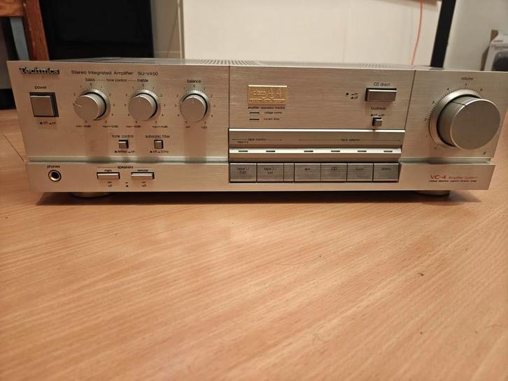 Technics SU-V450 versterker - getest en functioneel, Audio, Tv en Foto, Versterkers en Receivers, Gebruikt, Stereo, Overige merken