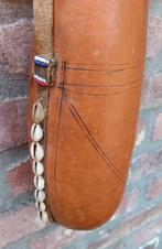 Vintage MASAI kalebas container uit Kenia-Tansania klein, Antiek en Kunst, Kunst | Niet-Westerse kunst, Ophalen of Verzenden