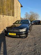 Mercedes C63 AMG 2012 Facelift, Auto's, Mercedes-Benz, Automaat, Euro 5, Achterwielaandrijving, Zwart