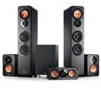 Complete Teufel Ultima 40 MK3 + Atmos + Yamaha receiver, Zo goed als nieuw, Complete surroundset, 120 watt of meer, Ophalen