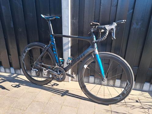 Giant Propel Adv. Pro 2 racefiets met Triathlon opzetstuur, Fietsen en Brommers, Fietsen | Racefietsen, Zo goed als nieuw, Heren