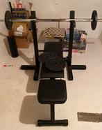 Corength Halterbank - bench press, Sport en Fitness, Fitnessapparatuur, Ophalen, Krachtstation, Zo goed als nieuw, Metaal