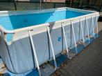 Intex zwembad frame 400x200, Tuin en Terras, Zwembaden, 300 cm of meer, 200 tot 400 cm, Gebruikt, Rechthoekig