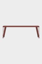 Functionals Lloyd tafel 230x80 – Maroon Red (roestbruin), Huis en Inrichting, Ophalen, Gebruikt, 200 cm of meer, 50 tot 100 cm