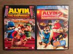DVD Alvin and the Chipmunks deel 1 en 2, Alle leeftijden, Ophalen of Verzenden, Tekenfilm, Zo goed als nieuw