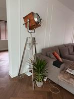 Vloerlamp/statieflamp, Huis en Inrichting, Lampen | Vloerlampen, Ophalen, Zo goed als nieuw, 150 tot 200 cm, Metaal