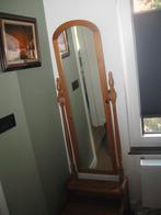 Spiegel met laadje, Antiek en Kunst, Ophalen, Rechthoekig, 50 tot 100 cm, 150 tot 200 cm