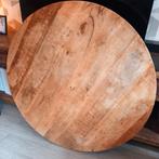 Tafelblad mango 130 cm, Ophalen, Rond, 100 tot 150 cm, 100 tot 150 cm