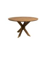 Eettafel “Kota” Japandi Rond 120CM MASSIEF, Ophalen, Japandi, Rond, Nieuw