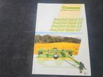 Tractor folder Krone getrokken - schijvenmaaiers, Boeken, Catalogussen en Folders, Ophalen of Verzenden, Zo goed als nieuw