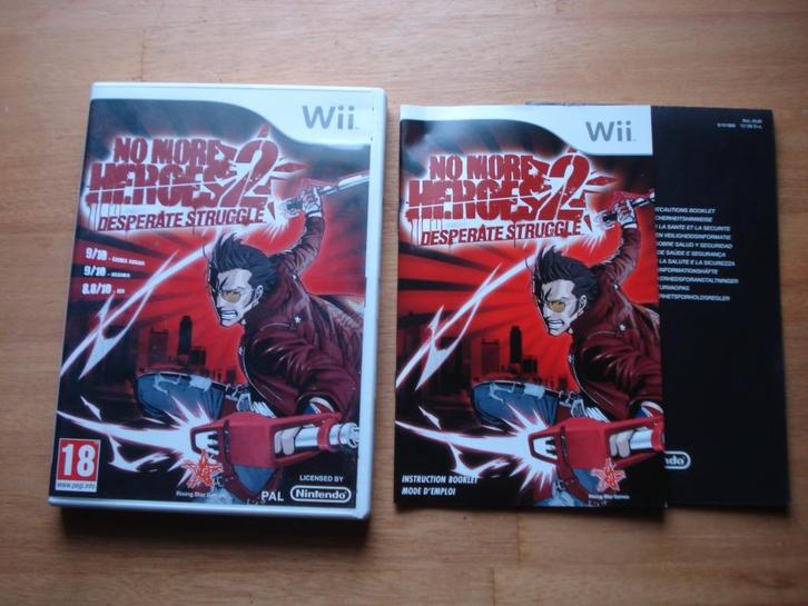 No more heroes 2 wii, Spelcomputers en Games, Games | Nintendo Wii, Zo goed als nieuw, Sport, 3 spelers of meer, Vanaf 3 jaar