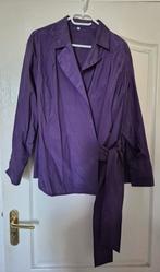 Blouse paars mt.48/50 ZGAN, Ophalen of Verzenden, Zo goed als nieuw, Paars, Blouse of Tuniek