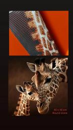 Diamond painting giraffe/baby, Ophalen of Verzenden, Nieuw
