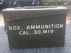 Ammo Case Cal. 30.M19, Verzamelen, Militaria | Algemeen, Amerika, Kist of Geocache, Ophalen of Verzenden, Landmacht