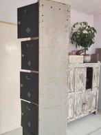 Oude Industriële Locker Kast - Ruige Look, Huis en Inrichting, Ophalen